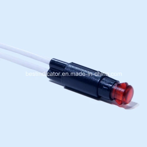 A-31-2 রেড LED ইন্ডিকেটর লাইট 6mm 220 ভোল্ট পাইলট লাইট 0