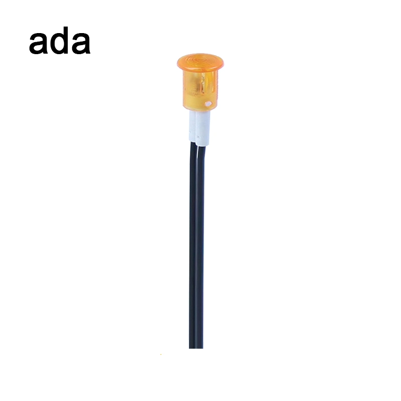 লাল 24 ভোল্ট LED ইন্ডিকেটর লাইট IP65 5mA বর্তমান ইন্ডিকেটর LED 0